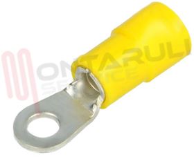 Visualizza i dettagli per CAPICORDA OCCHIELLO GIALLO 6MMQ VITE D4 Immagine di CAPICORDA OCCHIELLO GIALLO 6MMQ VITE D4