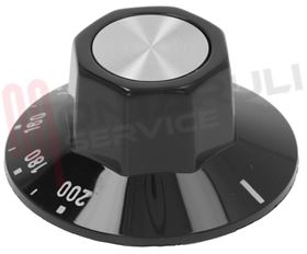 Visualizza i dettagli per MANOPOLA TERMOSTATO Ø 50 MM. 90-200°C Immagine di MANOPOLA TERMOSTATO Ø 50 MM. 90-200°C