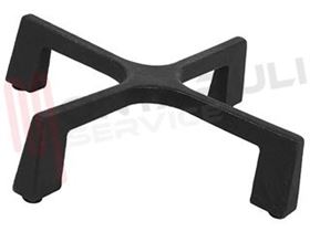 Visualizza i dettagli per GRIGLIA 1 FUOCO GHISA 185X45MM. Immagine di GRIGLIA 1 FUOCO GHISA 185X45MM.