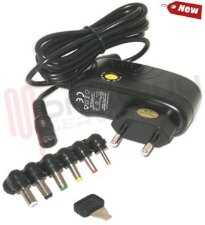 Immagine di ALIMENTATORE SWITCHIHG 1000MA 6 SPINOTTI UNIVERSALE SLIM