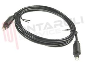 Visualizza i dettagli per CAVO OTTICO TOSLINK - TOSLINK MT.1,5 Ø4MM. Immagine di CAVO OTTICO TOSLINK - TOSLINK MT.1,5 Ø4MM.