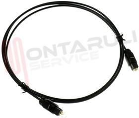 Visualizza i dettagli per CAVO OTTICO TOSLINK - TOSLINK MT.1 Ø2,2MM. Immagine di CAVO OTTICO TOSLINK - TOSLINK MT.1 Ø2,2MM.