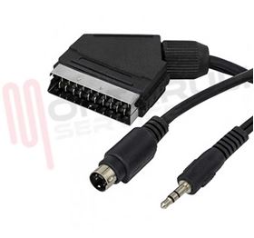 Visualizza i dettagli per CAVO SCART 21 POLI S-VHS+JACK 3.5MM MASCHIO OUTPUT MT.1,5 Immagine di CAVO SCART 21 POLI S-VHS+JACK 3.5MM MASCHIO OUTPUT MT.1,5