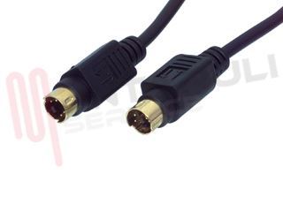 Immagine di CAVO VIDEO S-VHS MASCHIO A S-VHS MASCHIO 2,5MT.