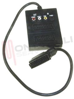 Immagine di SCART BASE 2 POSTI+SWITCH+3RCA+1S-VIDEO