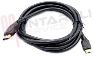 Immagine di CAVO VIDEO HDMI 1.4 MASCHIO / HDMI 1.4 C MASCHIO MINI 1MT. G