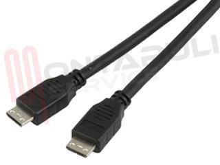 Immagine di CAVO VIDEO HDMI MINI MASCHIO / MASCHIO 1,5MT.