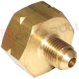 Visualizza i dettagli per RIDUZIONE x BOMBOLA R32 SX USCITA 1/4 Immagine di RIDUZIONE x BOMBOLA R32 SX USCITA 1/4