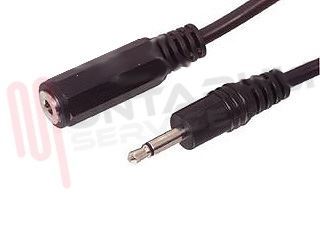 Immagine di CAVO AUDIO JACK MASC. 3,5MM / JACK 3,5MM FEMM. MT.5 MONO