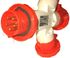 Immagine di PRESA MULTIPLA CEE 3USCITE 3P+N+T 16A 380V 6H ROSSA GEWISS