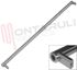 Immagine di MANIGLIA FORNO SILVER L=74CM.