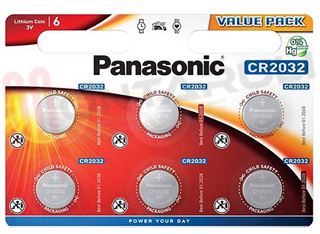 Immagine di BATTERIA 3V CR2032 LITIO BLISTER 6 PEZZI