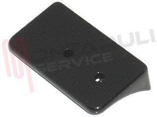 Immagine di TACCHETTO CERNIERA CV DESTRA NERO (+2MM)
