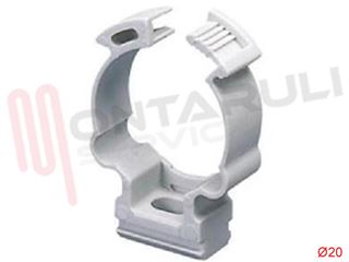 Immagine di FISSATUBO A COLLARE GRIGIO D20 97409635