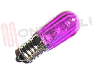 Immagine di LAMPADA LUMINARIA LED E14 0,22W C.C. ROSA 14V