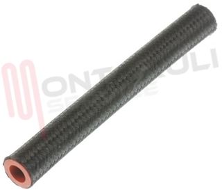 Immagine di TUBO SILICONE 1,2X7MM. TELATO NERO PER STIRELLA