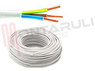 Immagine di CAVO VINILGOMMA 3X1,5MMQ BIANCO H05VV-F TONDO