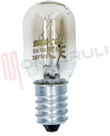 Visualizza i dettagli per LAMPADA FRIGO 15W E14 230V Immagine di LAMPADA FRIGO 15W E14 230V