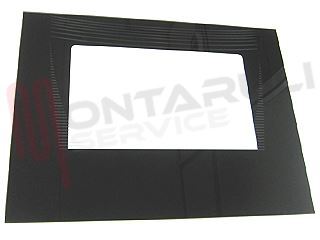 Immagine di VETRO FORNO ALT.425X580MM. ESTERNO NERO