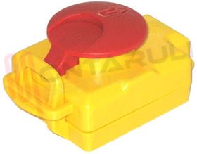 Visualizza i dettagli per PROTEZIONE IP65 GIALLA PER INTERRUTTORE AUTOMATICO Immagine di PROTEZIONE IP65 GIALLA PER INTERRUTTORE AUTOMATICO