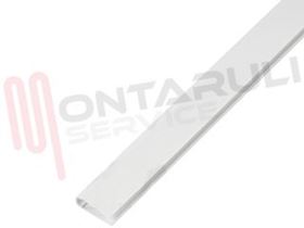 Visualizza i dettagli per PROFILO BIANCO PER VETRO L=475MM. Immagine di PROFILO BIANCO PER VETRO L=475MM.