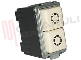 Visualizza i dettagli per PULSANTE DOPPIO UNIPOLARE NA Immagine di PULSANTE DOPPIO UNIPOLARE NA