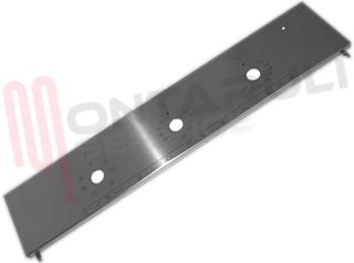 Immagine di CRUSCOTTO FORNO INOX 595X120MM.