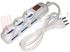 Immagine di PRESA MULTIPLA 3PR. SCHUKO+6PRESE BIVALENTI C/INTERRUTOR 16A