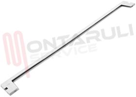 Visualizza i dettagli per PROFILO BIANCO ANTERIORE VETRO CM.47,5 Immagine di PROFILO BIANCO ANTERIORE VETRO CM.47,5