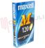 Immagine di CASSETTA VIDEO VHS 120MIN MAXELL M120