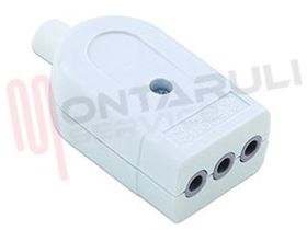 Visualizza i dettagli per PRESA VOLANTE 10A+T BIANCA Immagine di PRESA VOLANTE 10A+T BIANCA