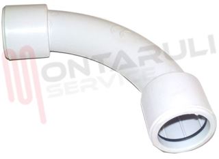 Immagine di CURVA STAGNA IP65 MORBIDX D32 GRIGIA