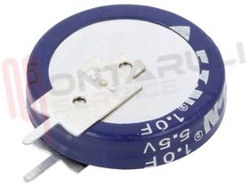 Visualizza i dettagli per CONDENSATORE ELETTR.1UF - 5,5V BUFFER GOLD CAP 19X19,7 Immagine di CONDENSATORE ELETTR.1UF - 5,5V BUFFER GOLD CAP 19X19,7