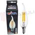 Immagine di LAMPADA COLPO DI VENTO LED CHIARA E14 4W 230V 3000°K