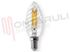 Immagine di LAMPADA TORTIGLIONE LED CHIARA E14 4W 230V 3000°K