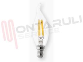 Visualizza i dettagli per LAMPADA COLPO DI VENTO LED CHIARA E14 4W 230V 2700°K Immagine di LAMPADA COLPO DI VENTO LED CHIARA E14 4W 230V 2700°K