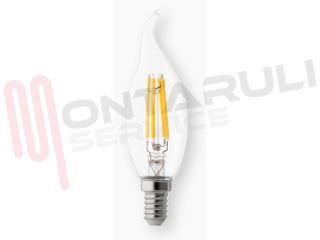 Immagine di LAMPADA COLPO DI VENTO LED CHIARA E14 4W 230V 2700°K