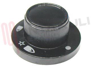 Immagine di MANOPOLA FUOCO NERA D.6MM.
