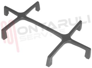 Immagine di GRIGLIA 2 FUOCHI GHISA 395X225MM. H.48MM.