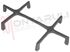 Immagine di GRIGLIA 2 FUOCHI GHISA 395X225MM. H.48MM.