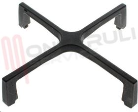 Visualizza i dettagli per GRIGLIA 1 FUOCHI GHISA 250X250MM. H.48MM. Immagine di GRIGLIA 1 FUOCHI GHISA 250X250MM. H.48MM.