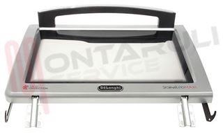 Immagine di SPORTELLO SILVER COMPLETO PER FORNETTO DE LONGHI 'MAXI'