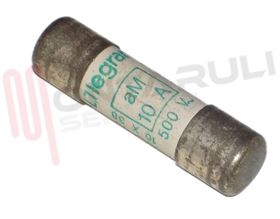 Visualizza i dettagli per FUSIBILE CILINDRICO AM 10,3X38MM 10A SENZA PERCUSSORE Immagine di FUSIBILE CILINDRICO AM 10,3X38MM 10A SENZA PERCUSSORE
