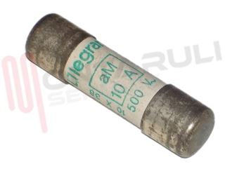 Immagine di FUSIBILE CILINDRICO AM 10,3X38MM 10A SENZA PERCUSSORE