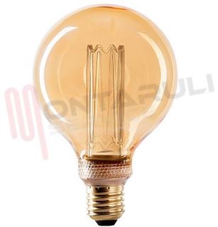 Immagine di LAMPADA GLASSLIGHT GLOBO LED E27 4W 230V 2000°K ANTIQUE