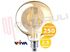 Immagine di LAMPADA GLOBO FUME' LED E27 2.5W 230V 3000°K RESA/26 ANTIQUE