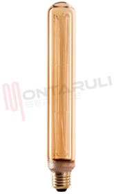 Visualizza i dettagli per LAMPADA GLASSLIGHT TUBOLARE LED E27 2W 230V 2000°K ANTIQUE Immagine di LAMPADA GLASSLIGHT TUBOLARE LED E27 2W 230V 2000°K ANTIQUE