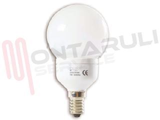 Immagine di LAMPADA MINIGLOBO 9W E14 K4000 LUCE BIANCA RESA/55W