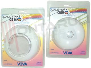 Immagine di KIT COVER OPALE PER LAMPADA SPIRALI E27 FLUORESCENTI