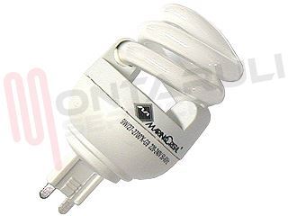 Immagine di LAMPADA MICROSPIRALE 9W G9 6500K LUCE FREDDA RESA/50W